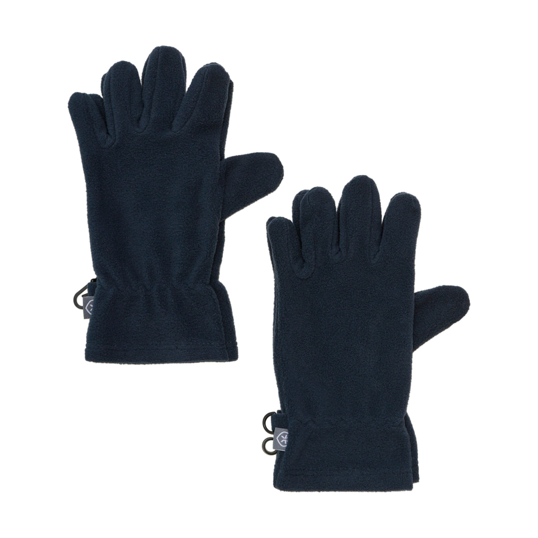 Color Kids Fleece 2-Pack Gloves Total Eclipse