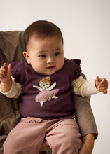 Load image into Gallery viewer, Minymo Ballerina Knit Vest Huckleberry
