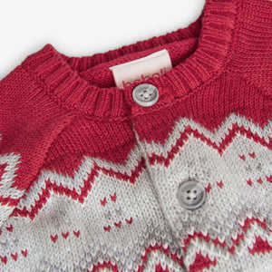 Boboli Baby Fairisle Cardi