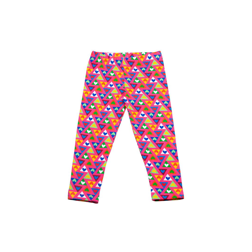 Agatha Ruiz De La Prada Zig Zag Heart Legging