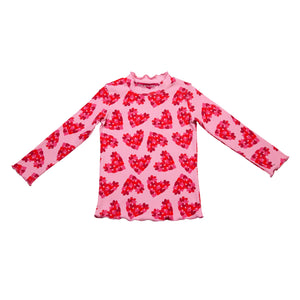 Agatha Ruiz De La Prada Hearts Rib Tee