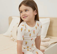 Load image into Gallery viewer, Petit Lem Ice Cream Print Summer Pyjamas
