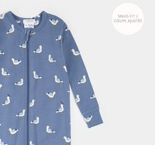 Load image into Gallery viewer, Petit Lem Seagull Print Convertible Sleeper
