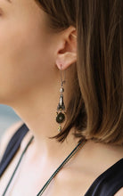 Load image into Gallery viewer, Ayala Bar Night Queen, Orbis Earrings
