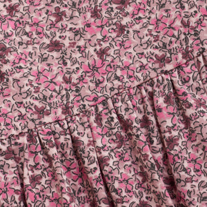 Creamie Floral Print Modal Dress