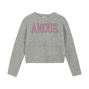 Creamie Pullover Knit Wild Rose