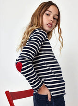 Load image into Gallery viewer, Boboli Stripe Mock Neck
