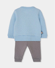 Load image into Gallery viewer, Boboli Little Owls Friends Quilted Top and Pant
