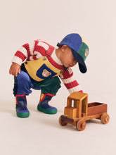 Load image into Gallery viewer, Huxbaby Colour Block Cord Overalls Brights
