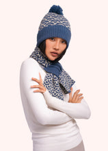 Load image into Gallery viewer, Powder UK Agatha Pompom Hat Denim Mix
