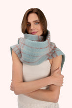 Load image into Gallery viewer, Powder UK Angelica Cozy Scarf Ice/Tangerine
