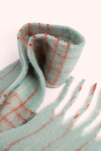 Powder UK Angelica Cozy Scarf Ice/Tangerine