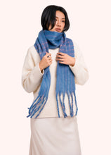 Load image into Gallery viewer, Powder UK Angelica Scarf Navy
