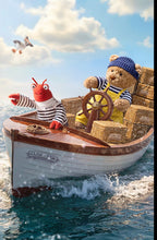 Load image into Gallery viewer, Larry Lobster Sailor Outfit
