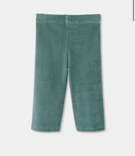 Load image into Gallery viewer, Boboli Stretch Knit Cord Wide Leg Pant Pine
