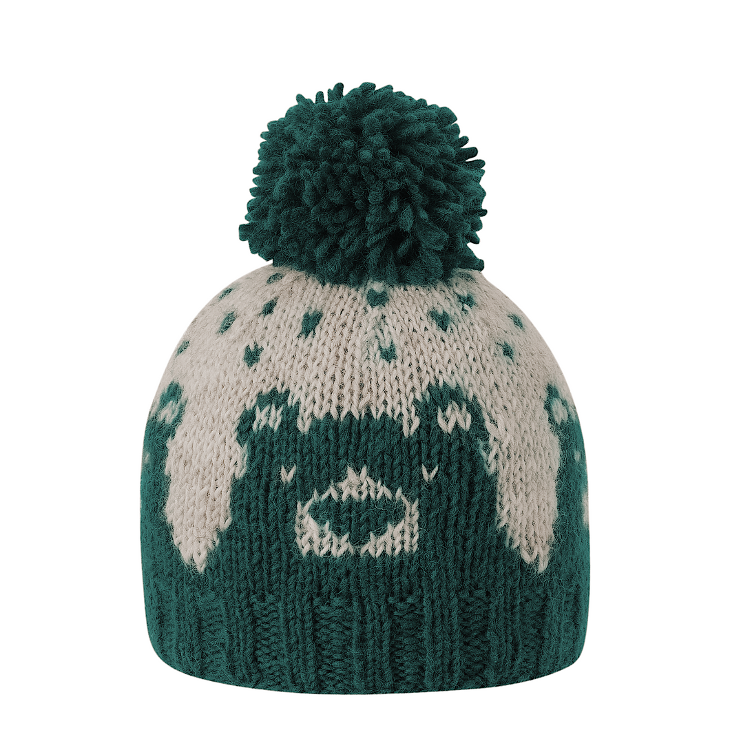 Ambler Kids Bjorn Bear Pom Beanie