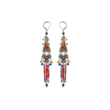 Load image into Gallery viewer, Ayala Bar Heat Wave, Beaded Earrings, Sunshine
