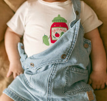 Load image into Gallery viewer, Souris Mini Railroad Denim Overall
