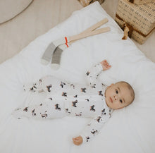 Load image into Gallery viewer, Petit Lem Rink Rover Print LunaKnit Sleeper
