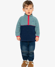 Load image into Gallery viewer, Deux Par Deux Zip Neck Pullover
