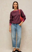 Load image into Gallery viewer, White Stuff UK Talia Nep Sweater Plum Multi
