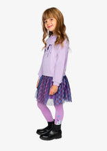 Load image into Gallery viewer, Deux Par Deux Stardust Unicorn Dress Violet
