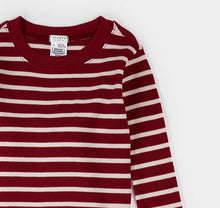 Load image into Gallery viewer, Petit Lem Scarlet Red Stripe Pyjamas
