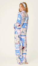 Load image into Gallery viewer, PJ Salvage Heritage Flannel Pyjamas Parisian Print
