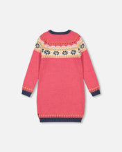 Load image into Gallery viewer, Deux Par Deux Icelandic Knit Dress Pink
