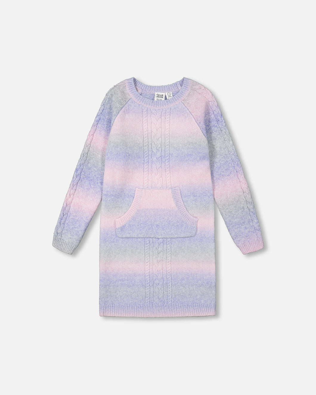 Deux Par Deux Gradient Sweater Dress
