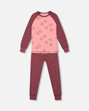 Load image into Gallery viewer, Deux Par Deux Pyjamas Pink Penguins
