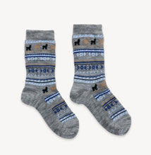 Load image into Gallery viewer, Pokoloko Alpaca Socks Grey
