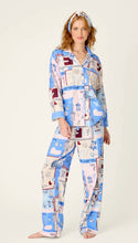 Load image into Gallery viewer, PJ Salvage Heritage Flannel Pyjamas Parisian Print
