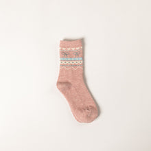 Load image into Gallery viewer, Lyla + Luxe Fairisle Printed Socks
