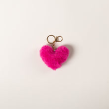 Load image into Gallery viewer, Lyla + Luxe Faux Fur Heart Charm
