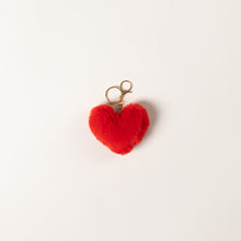 Load image into Gallery viewer, Lyla + Luxe Faux Fur Heart Charm

