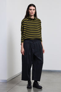 Neirami Grey Flannel Crop Pant