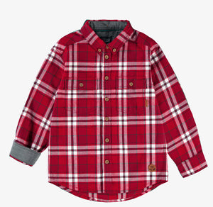 Souris Mini Plaid Shirt Red