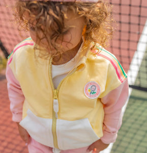 Souris Mini Pink Zip Jacket and Jogger