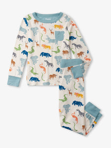 Hatley Safari Bamboo Summer Pyjamas