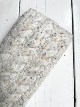 Load image into Gallery viewer, Lemon Tweed Legwarmer
