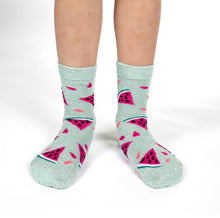 Load image into Gallery viewer, Bananas, Carrots and Watermelon Socks 3-Pack
