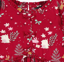 Load image into Gallery viewer, Souris Mini Red Festive Dress
