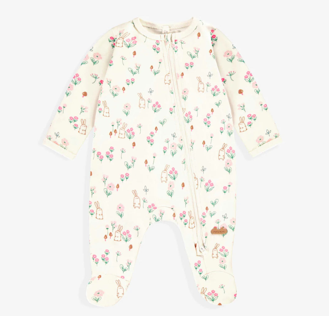 Souris Mini Bunny Floral Print Sleeper