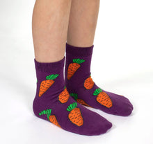 Load image into Gallery viewer, Bananas, Carrots and Watermelon Socks 3-Pack
