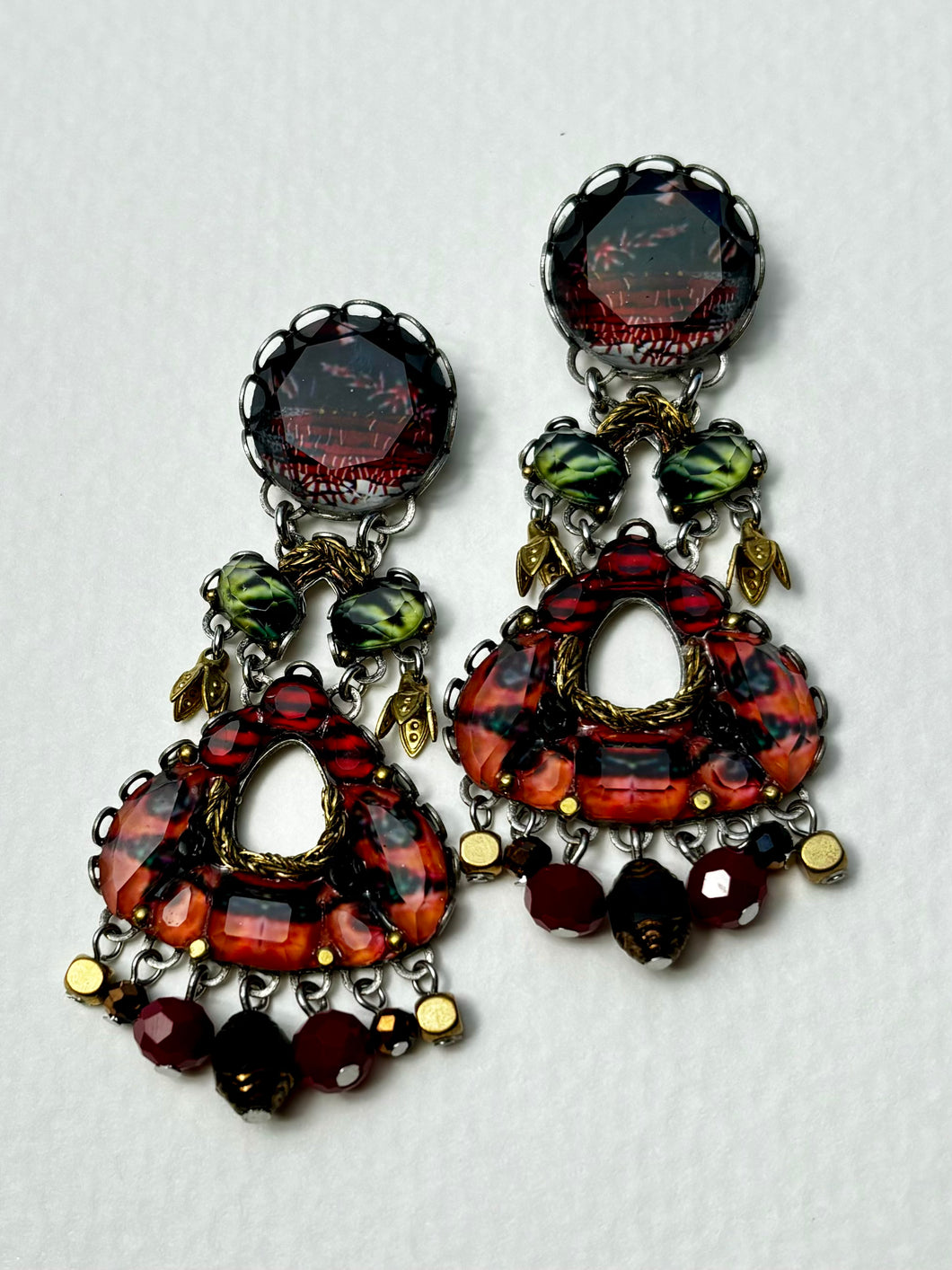 Ayala Bar Crimson Hues Prema Earrings