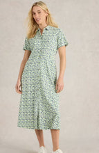 Load image into Gallery viewer, White Stuff UK Rua Jersey Shirt Dress Green Multi
