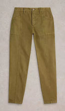 Load image into Gallery viewer, White Stuff UK Thea Trouser Khaki Green
