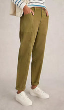 Load image into Gallery viewer, White Stuff UK Thea Trouser Khaki Green
