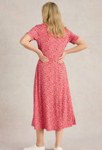Load image into Gallery viewer, White Stuff UK Megan Jersey Dress Coral Multi
